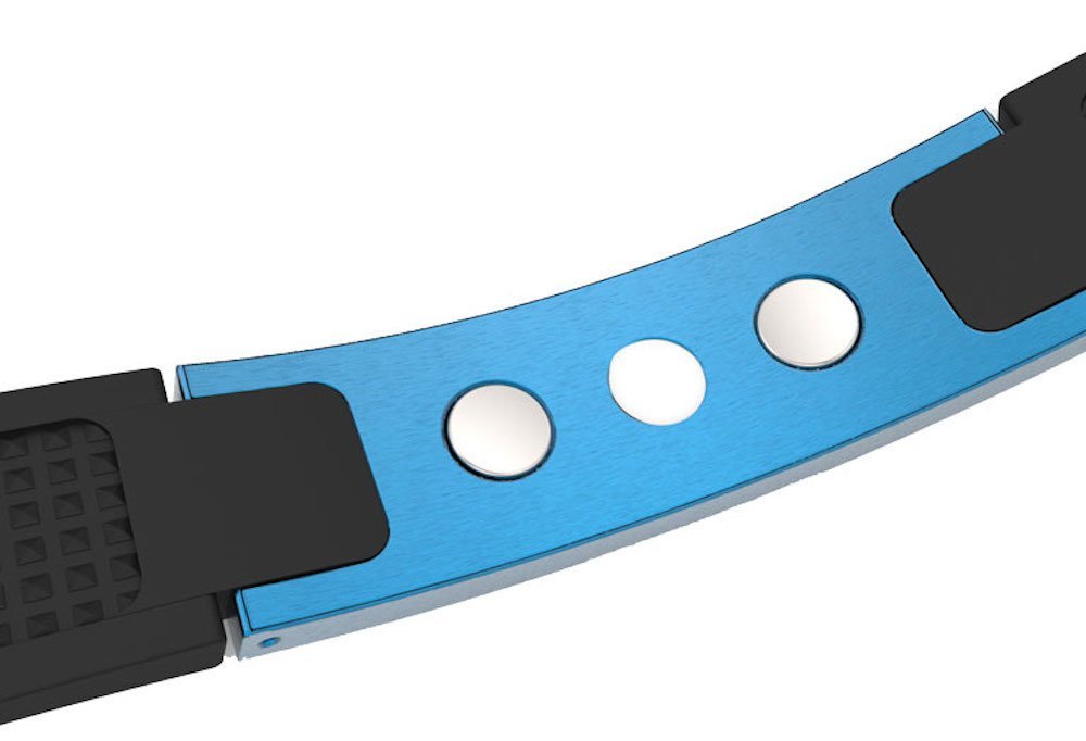 PROEXL Sports Golf Magnetic Bracelet blue strap offers flexible, comfortable wear