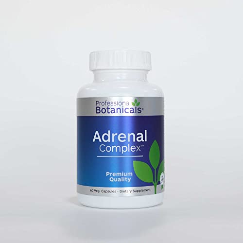Professional Botanicals Adrenal Complex capsules arranged for easy daily use