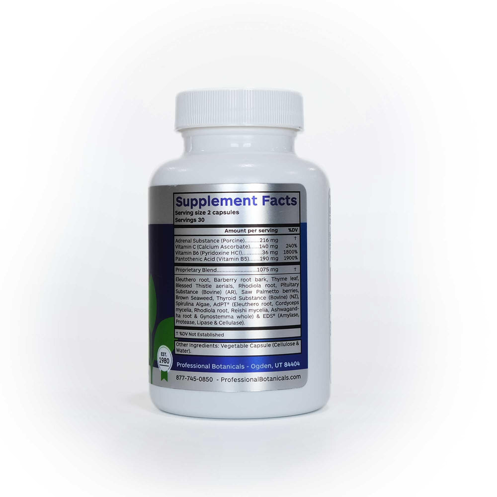 Professional Botanicals Adrenal Complex wellness scene for daily wellness