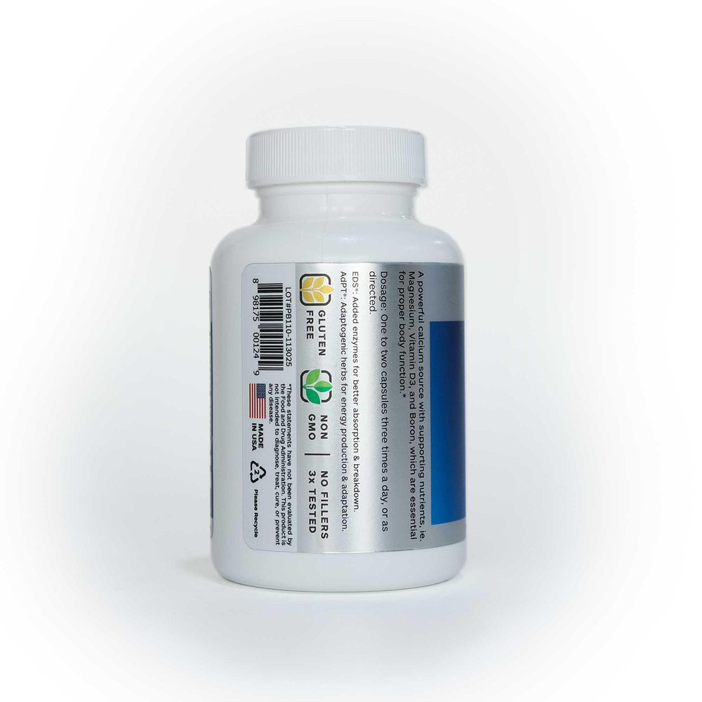 Professional Botanicals vegan capsules on clean white background for daily minerals