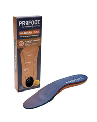 PROFOOT Plantar Pro Insole shock-absorbing heel cushions impact for everyday wear.