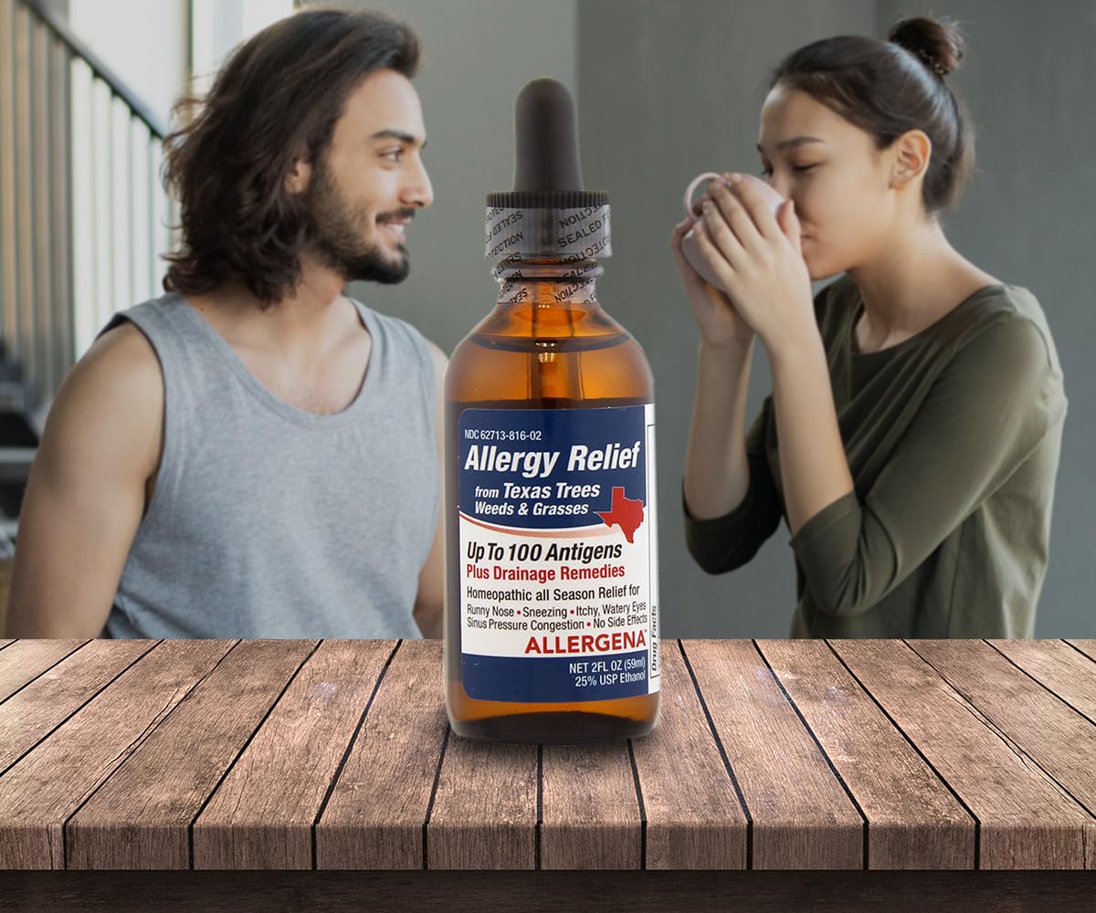 PROGENA Allergena Texas Trees under-tongue use in daily routine.