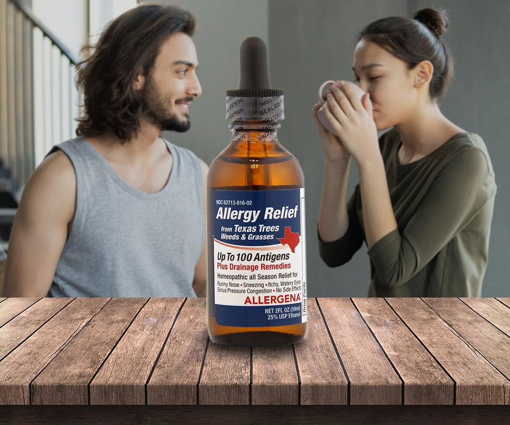 PROGENA Allergena Texas Trees under-tongue use in daily routine.