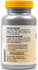 Progressive Health Monoplex pills shown as a daily oral supplement