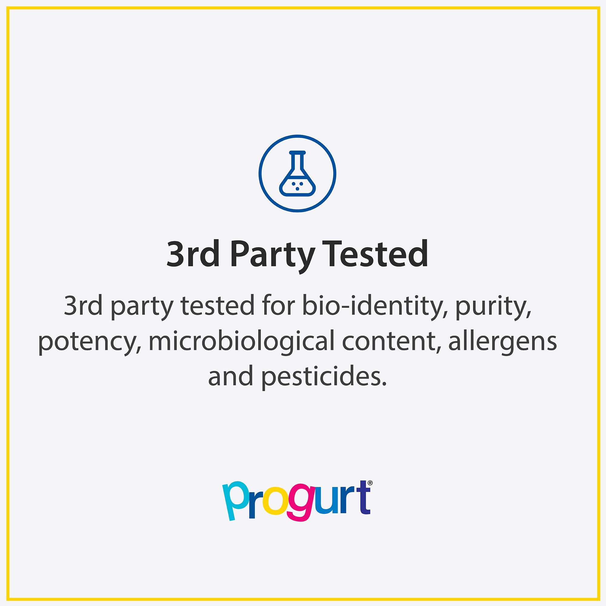 PROGURT human probiotic isolates illustration emphasizes gut-compatible strains for efficient colonization.