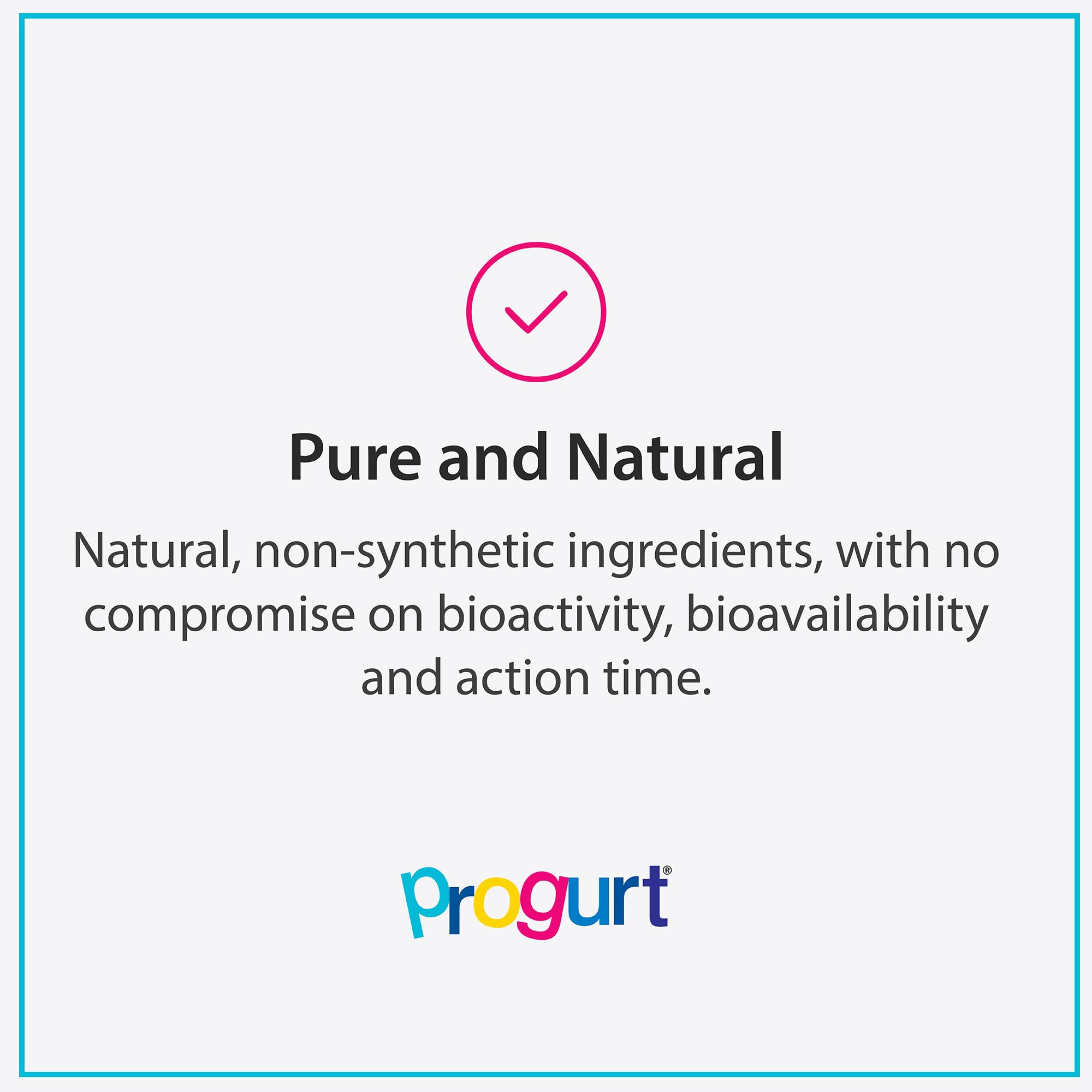 PROGURT powder dissolving in water image highlights fast, flavor-neutral probiotic drink creation.