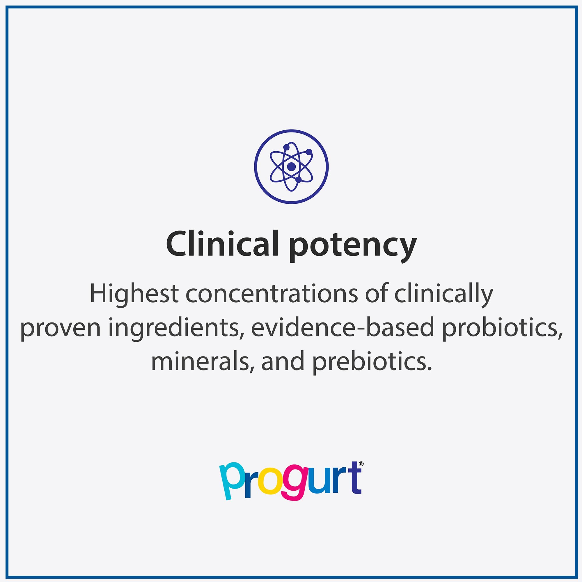 PROGURT travel-friendly sachets showcase on-the-go support for digestive comfort away from home.