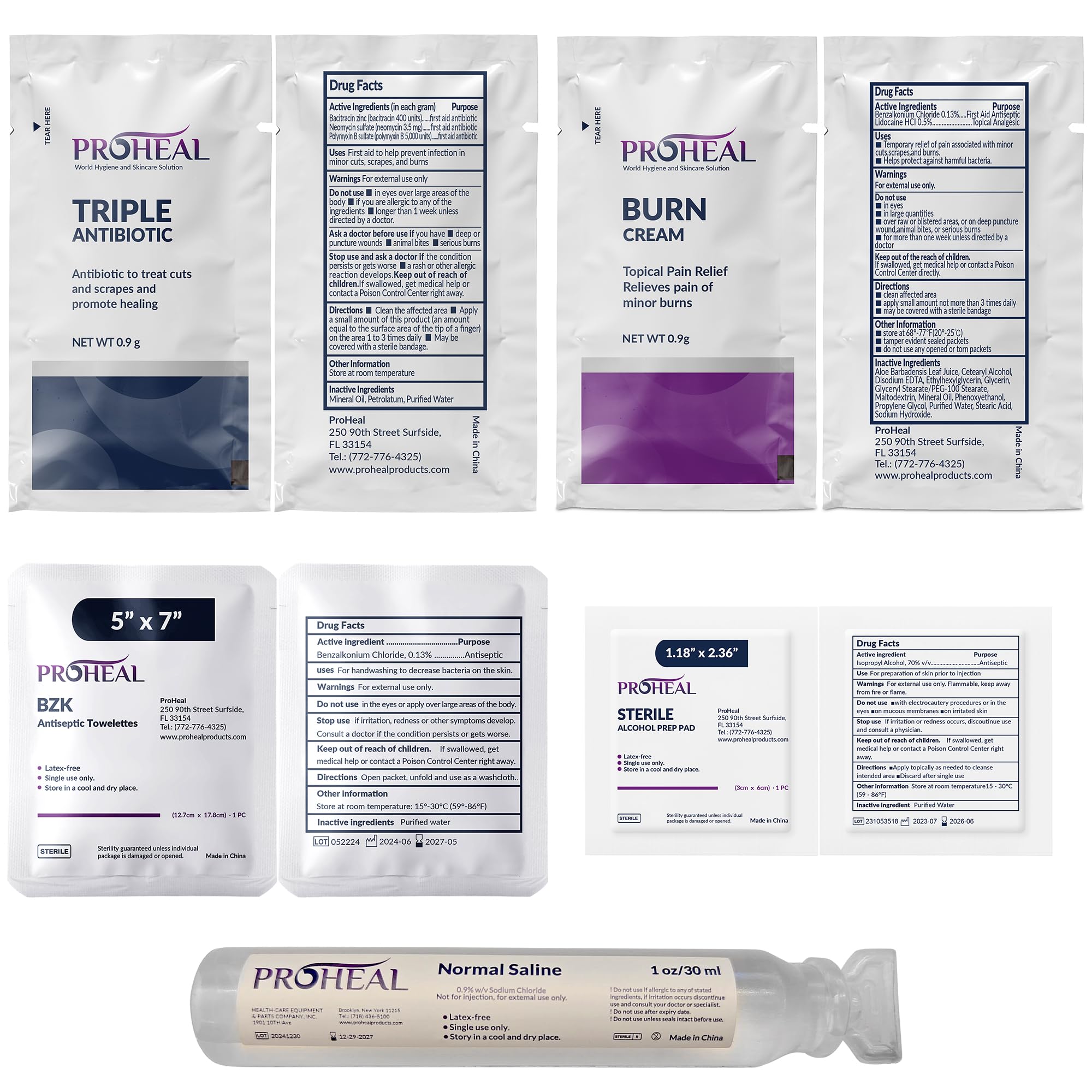 ProHeal commercial and construction site kit supports team safety.