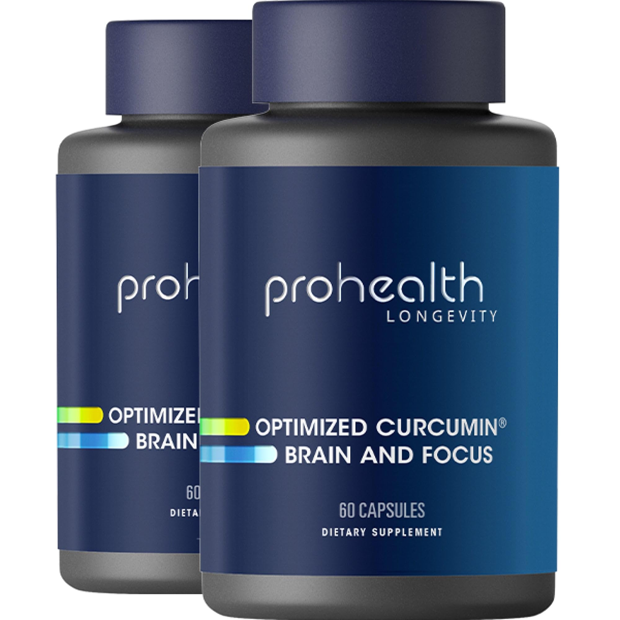 ProHealth Brain & Focus Longvida bottle close-up highlighting the science-backed formula for daily focus