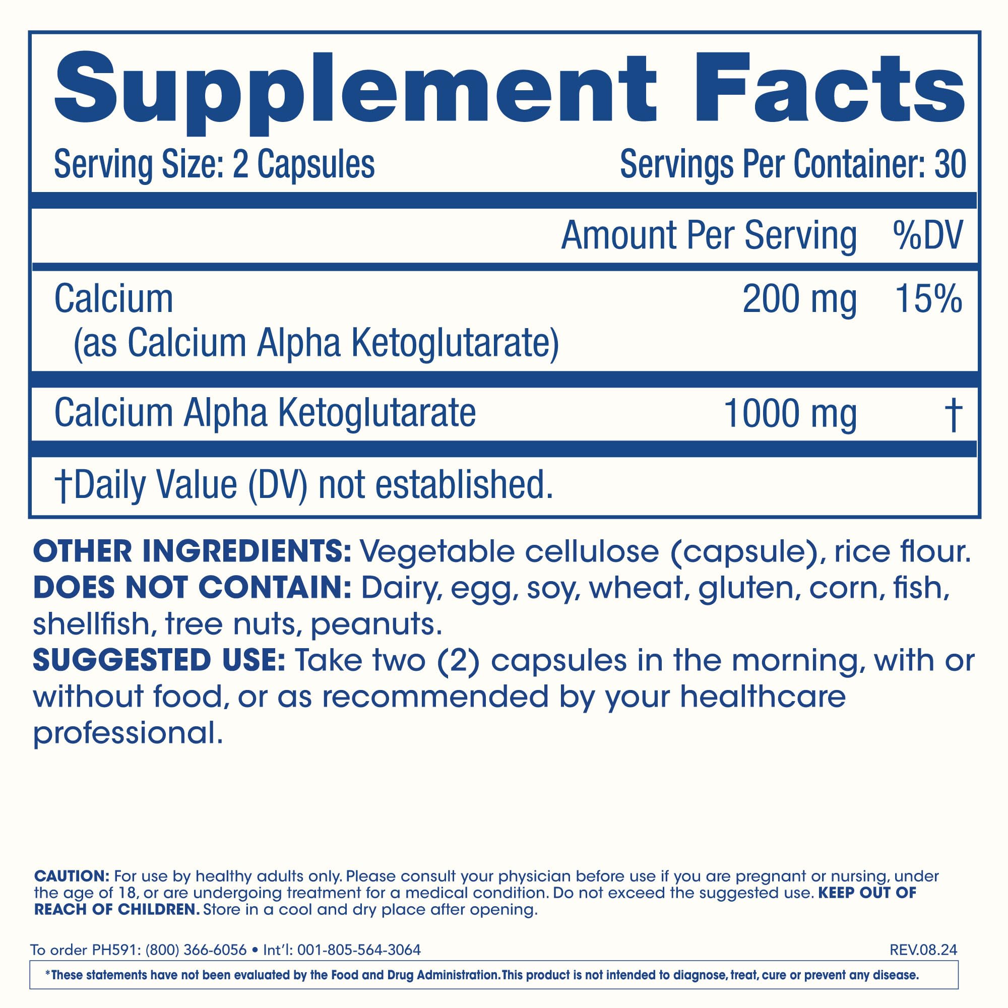 ProHealth Ca AKG third-party lab results verifying product purity