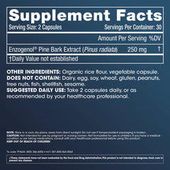 ProHealth Enzogenol bottle beside a New Zealand flag highlighting NZ sourced quality.