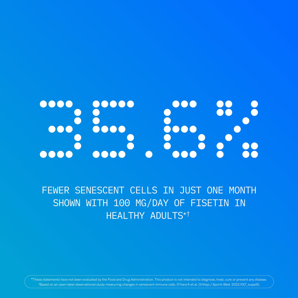 Label close-up of ProHealth Fisetin Pro Longevity Plus