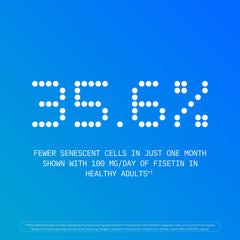 Label close-up of ProHealth Fisetin Pro Longevity Plus
