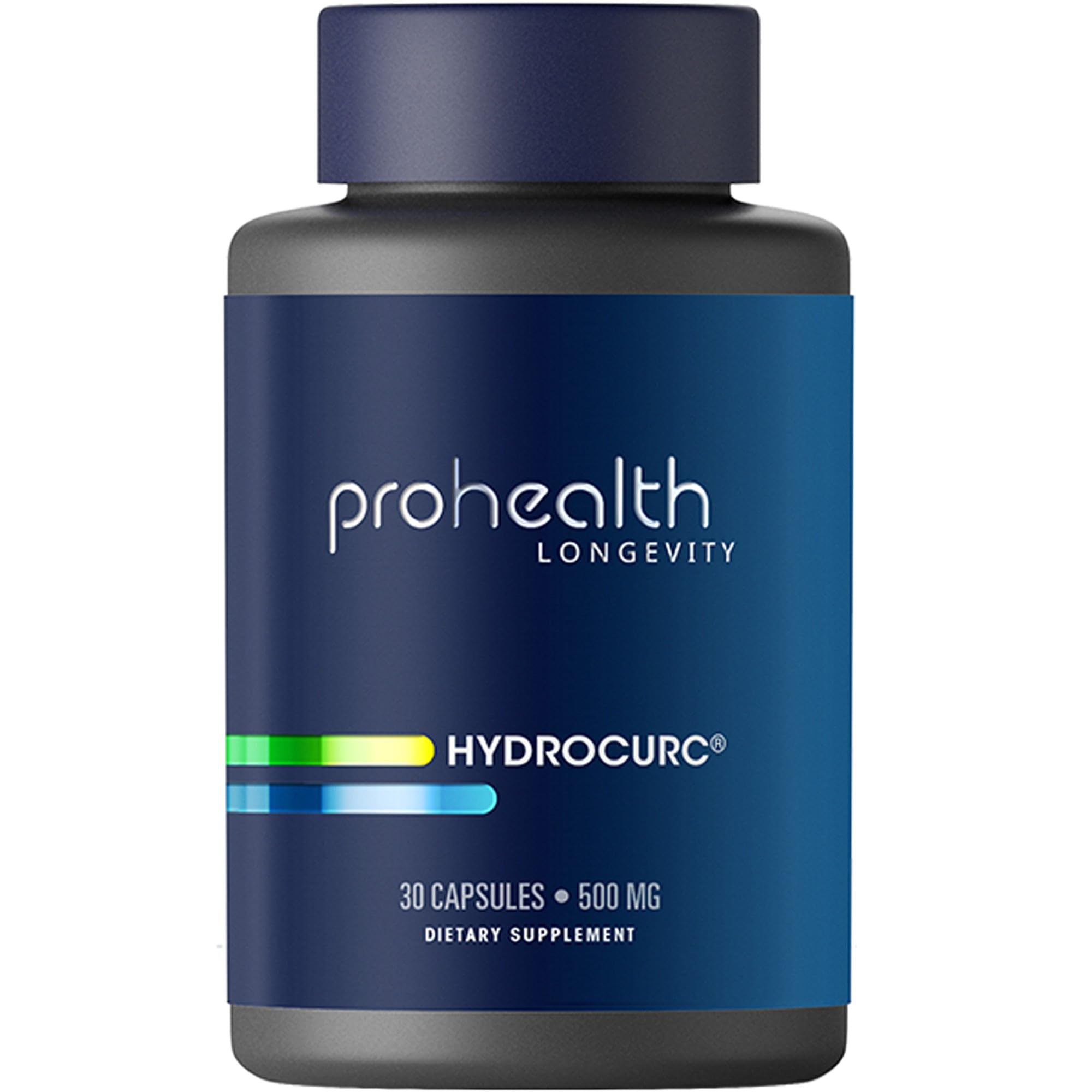 ProHealth HydroCurc 500 mg bottle with LipiSperse delivery for absorption