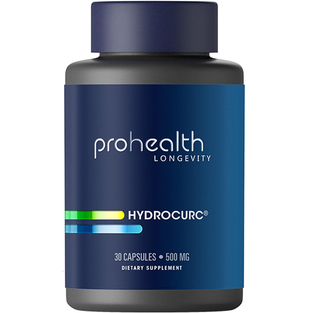 ProHealth HydroCurc 500 mg bottle with LipiSperse delivery for absorption