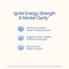 ProHealth Longevity ATP capsules packaging suggests a convenient daily energy and focus boost.