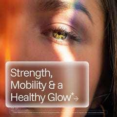 ProHealth Longevity collagen powder with spoon for easy daily scoops.