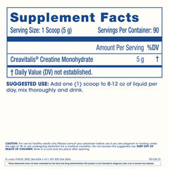 ProHealth Longevity Creatine bottle and label highlighting brain energy benefits