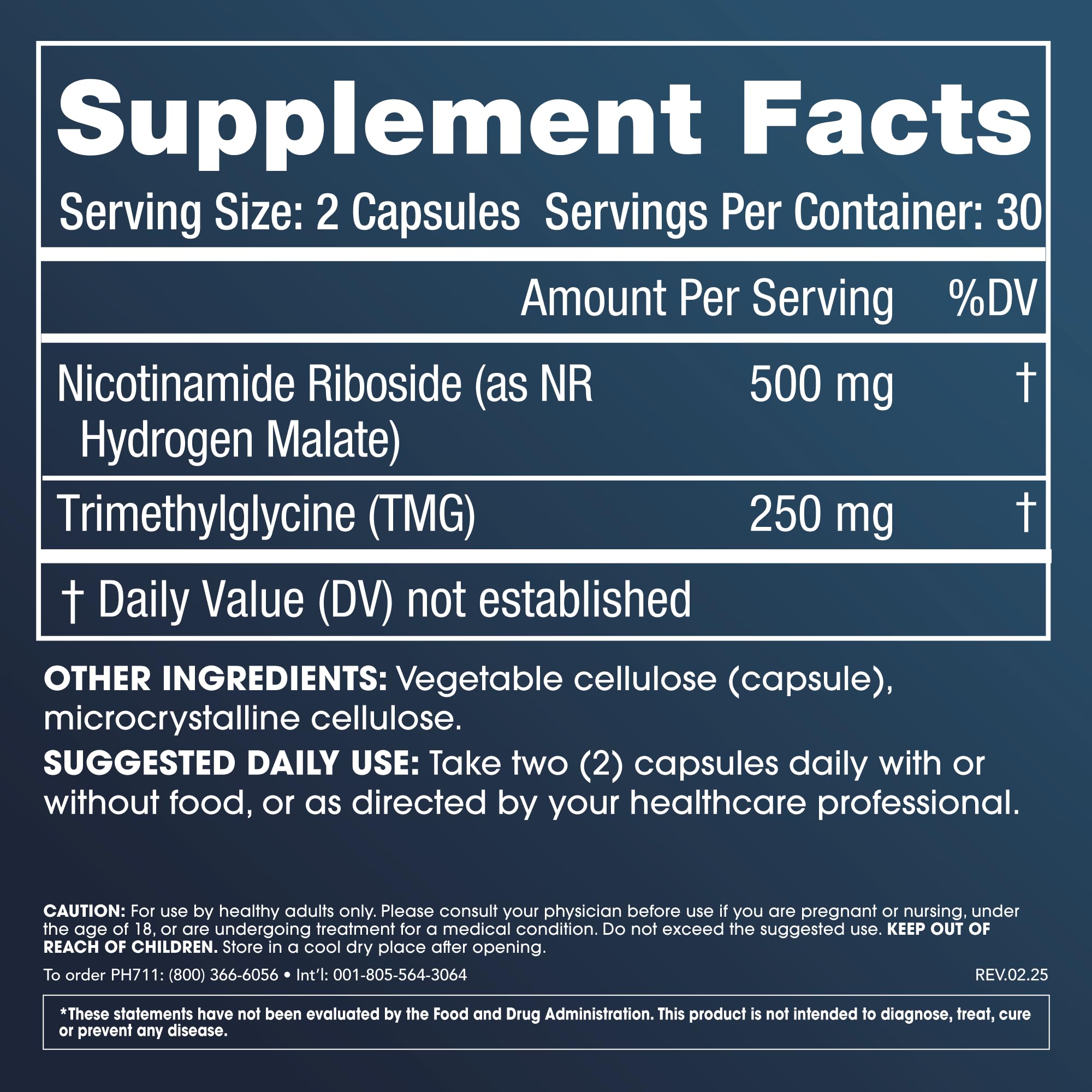 Close-up of ProHealth NR Pro 500 capsules highlighting energy support