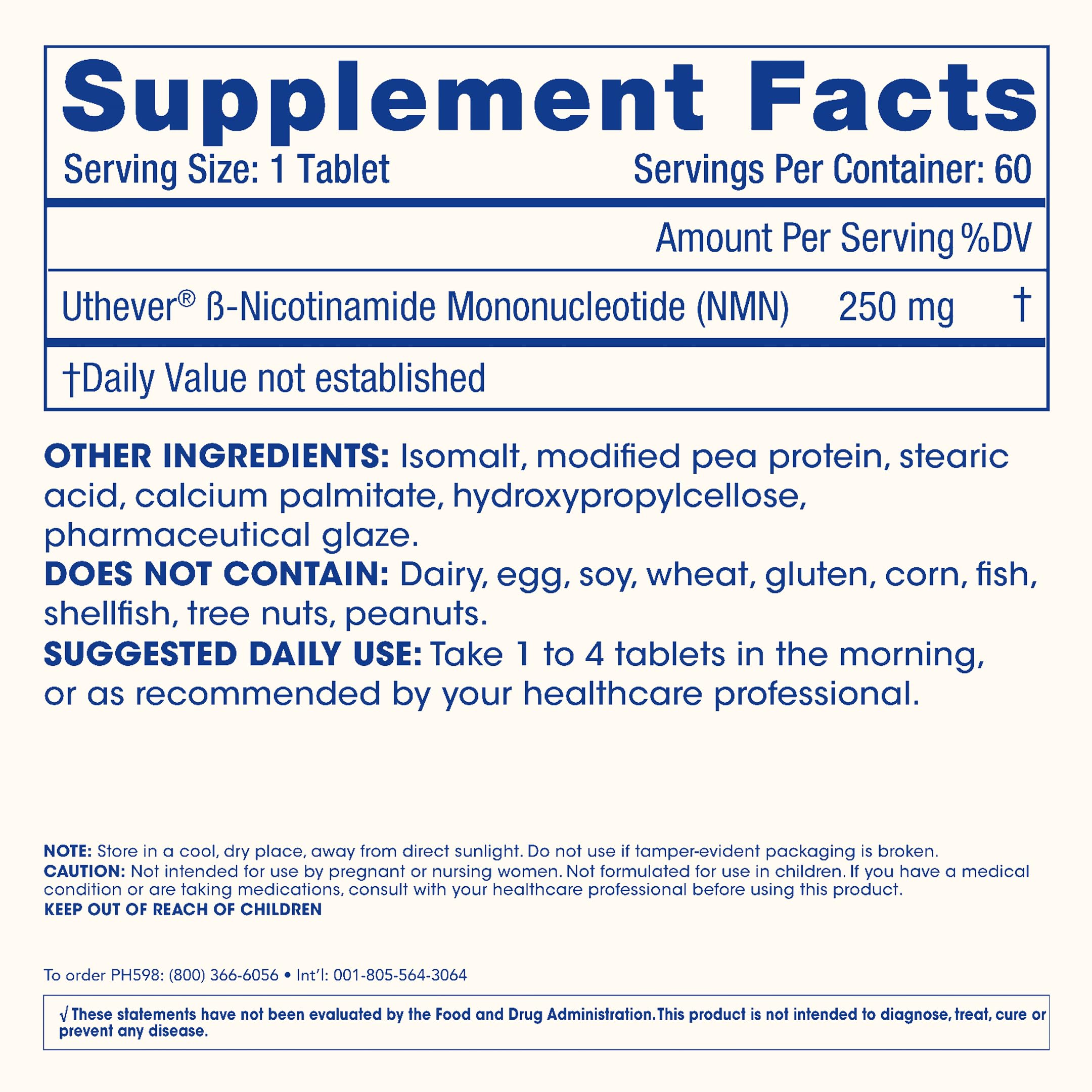 ProHealth NMN Pro 250 bottle with glass illustrating a daily routine.