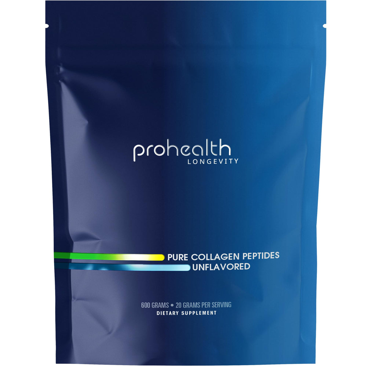 ProHealth Pure Collagen Peptides bottle for daily skin and joint support.