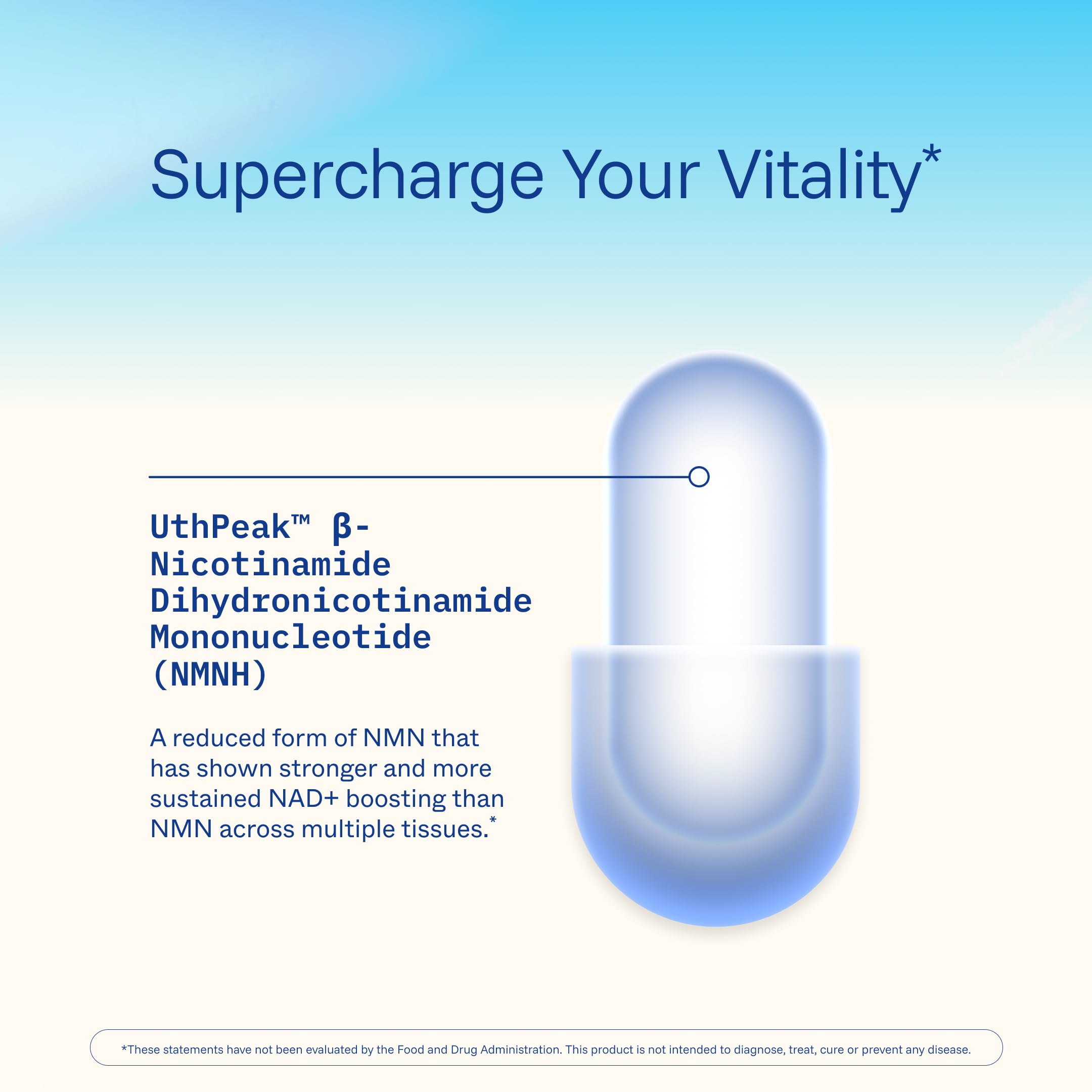ProHealth Pure NMNH UthPeak crystal form shown for science-driven design