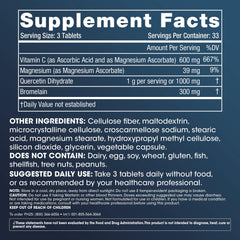 Capsule close-up of ProHealth Quercetin & Bromelain Complex highlights easy absorption