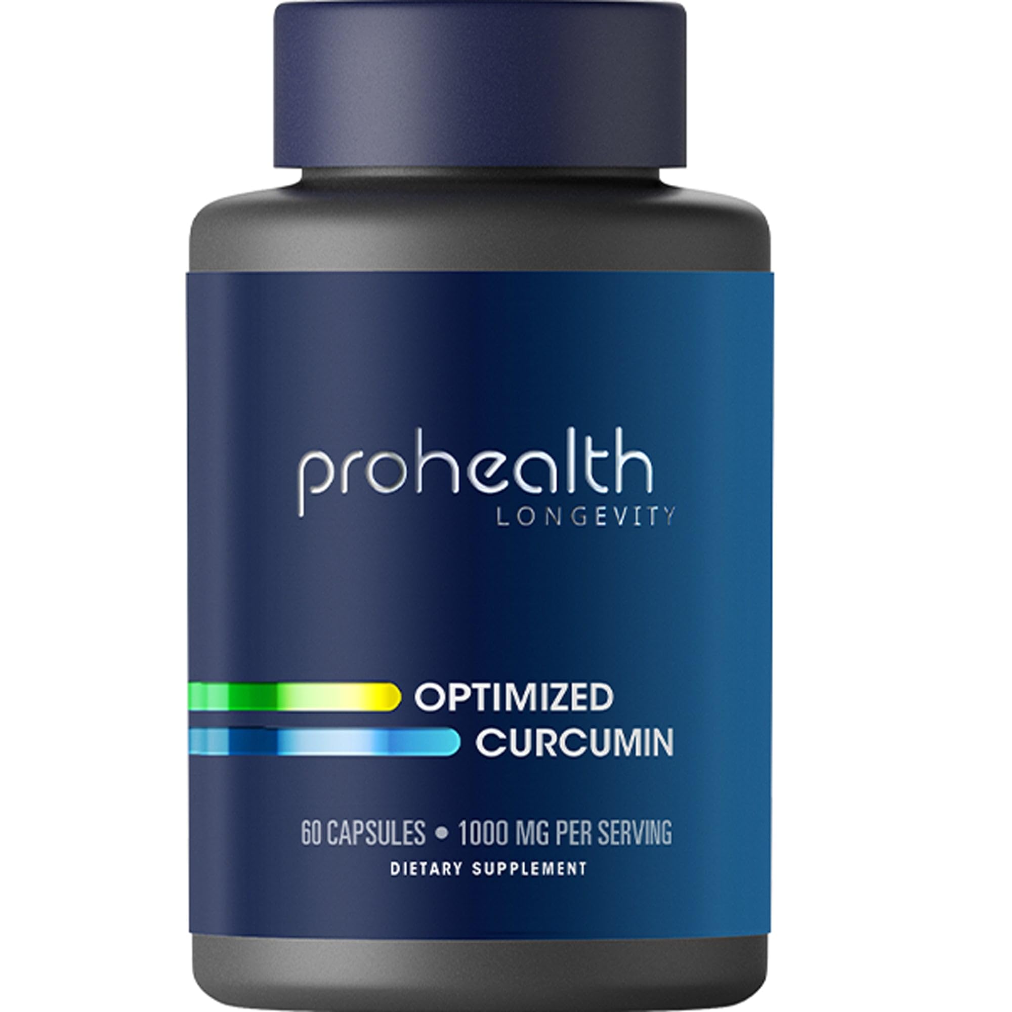 ProHealth Turmeric Curcumin Longvida bottle highlighting enhanced absorption for joints.
