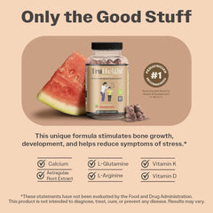 ProHeight TruHeight Growth Gummies Ashwagandha blend highlight natural wellness.