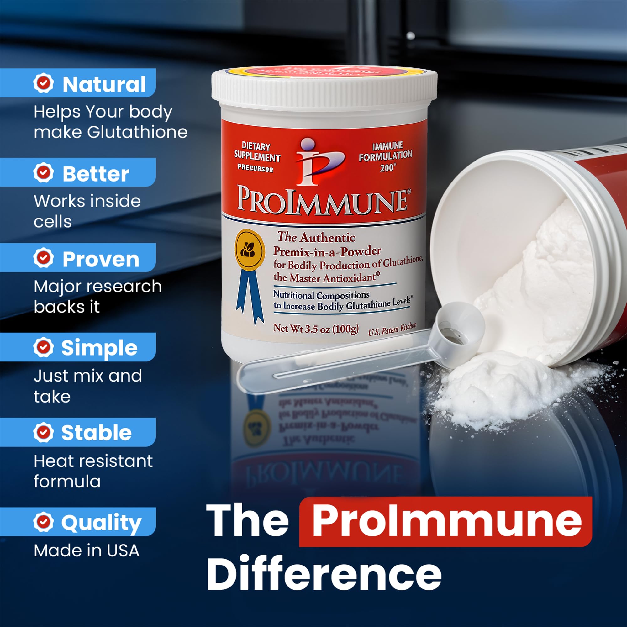 ProImmune Glutathione illustrating Nrf2 pathway activation for resilience