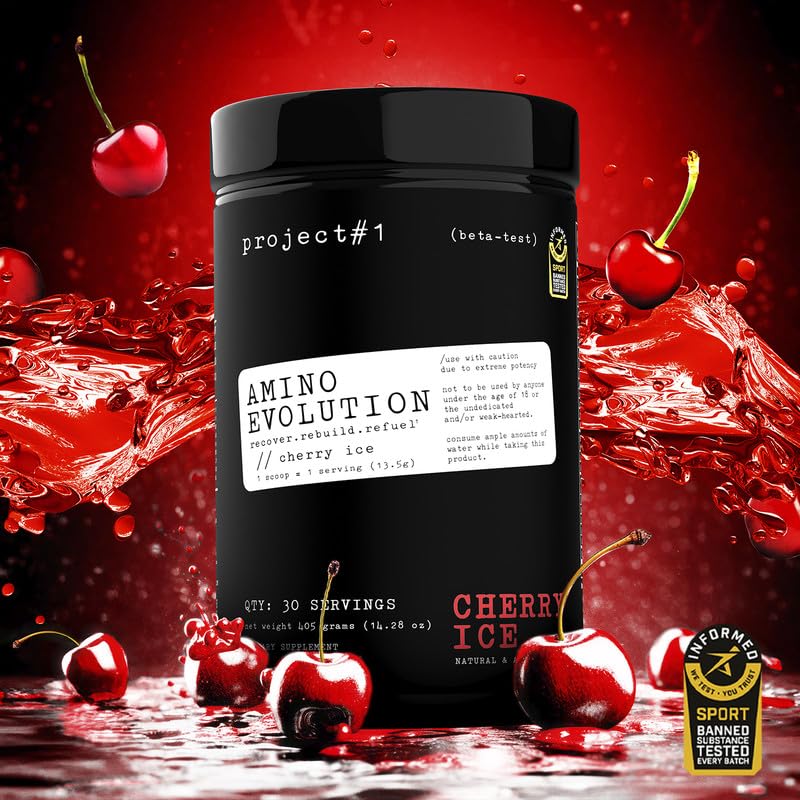 Athlete using AminoEVolution during training for recovery