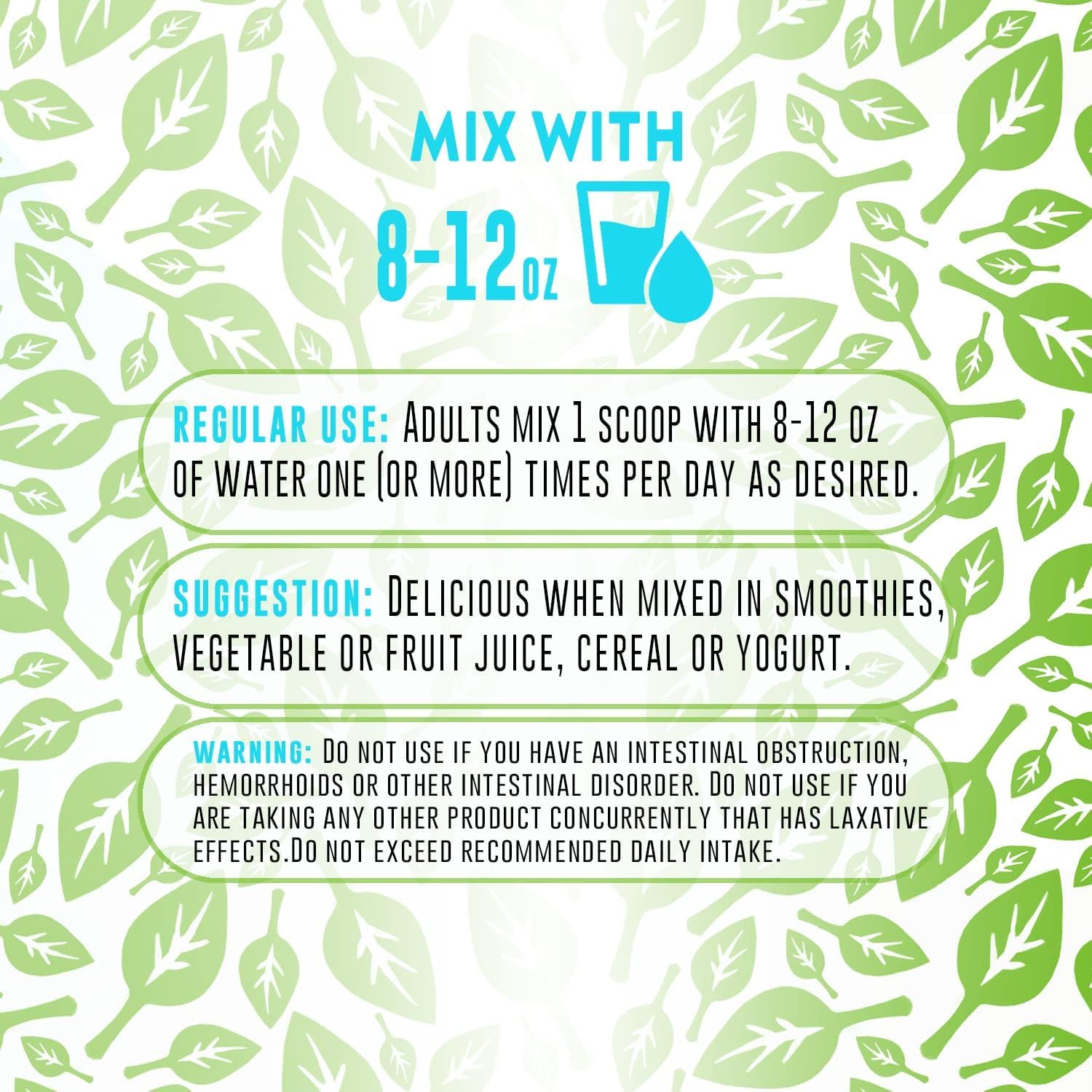 Project AD Fiber+ mango smoothie ready, highlighting convenient fiber supplementation.