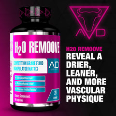 PROJECT AD H2O Remoove capsules-inside demonstrating easy daily servings for consistent use.