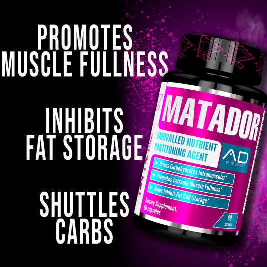 PROJECT AD Matador capsules closeup highlights clean, stimulant-free formulation.