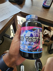 TauroTest packaging box shown for performance-focused product