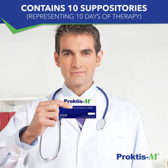 PROKTIS-M use-instruction scene with easy insertion steps