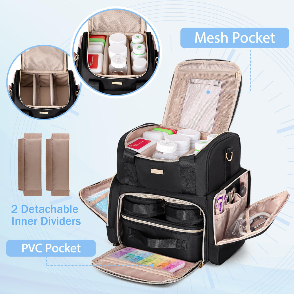 Prokva detachable pouches with PVC lids offer visible, easy access.