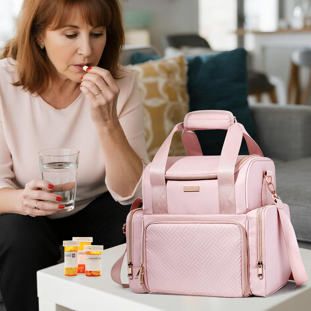 Prokva travel-ready organizer keeps essentials secure at home or on the go.