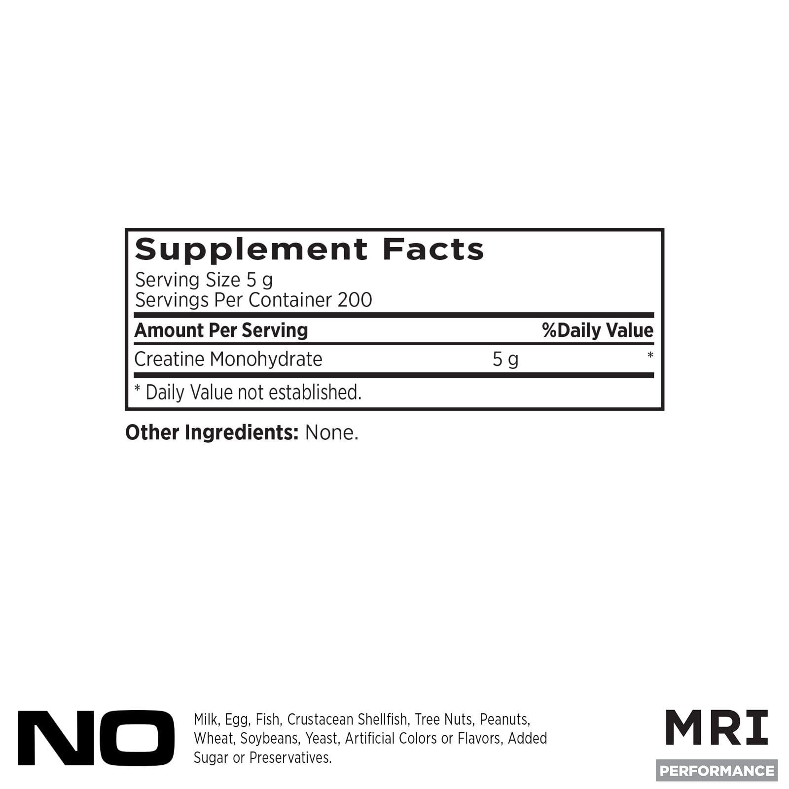 ProLab MRI Creatine micronized scoop for easy, consistent dosing.