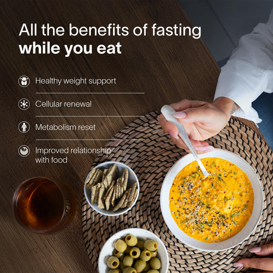 Prolon 2-Day Kit: Chickpea and Leeks Soup nourishes during your fasting routine