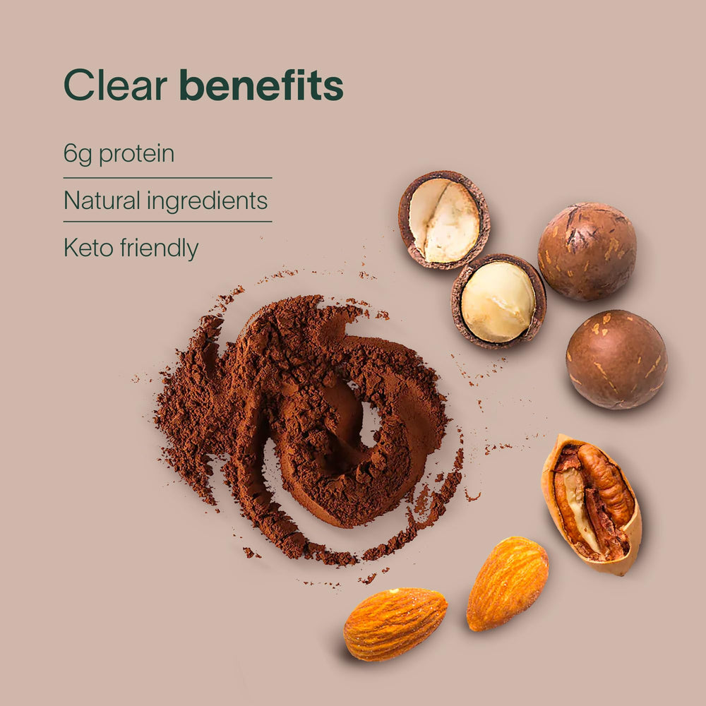 Gluten-free and dairy-free labeling emphasizes dietary compatibility for Prolon Bars.