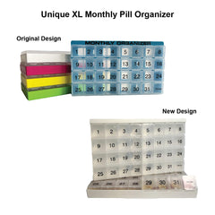 Promed organizer demonstrates eight pop-out groups for travel convenience.