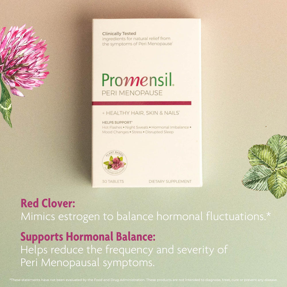 Promensil two-pack box emphasizes value and ongoing perimenopause support.