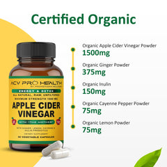 Promethean Wellness ACV Pro capsules spillover suggests compact serving for on-the-go use.