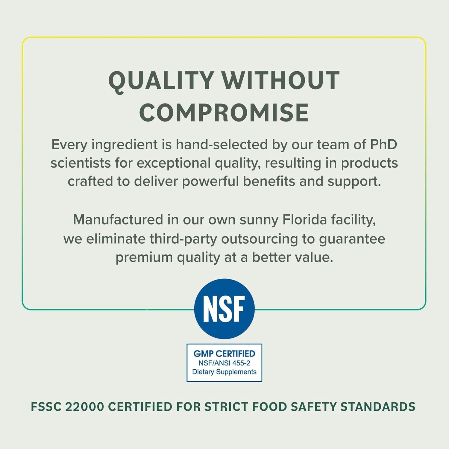 Prominent Nutrition Fucoidan antioxidant notes support skin wellness.
