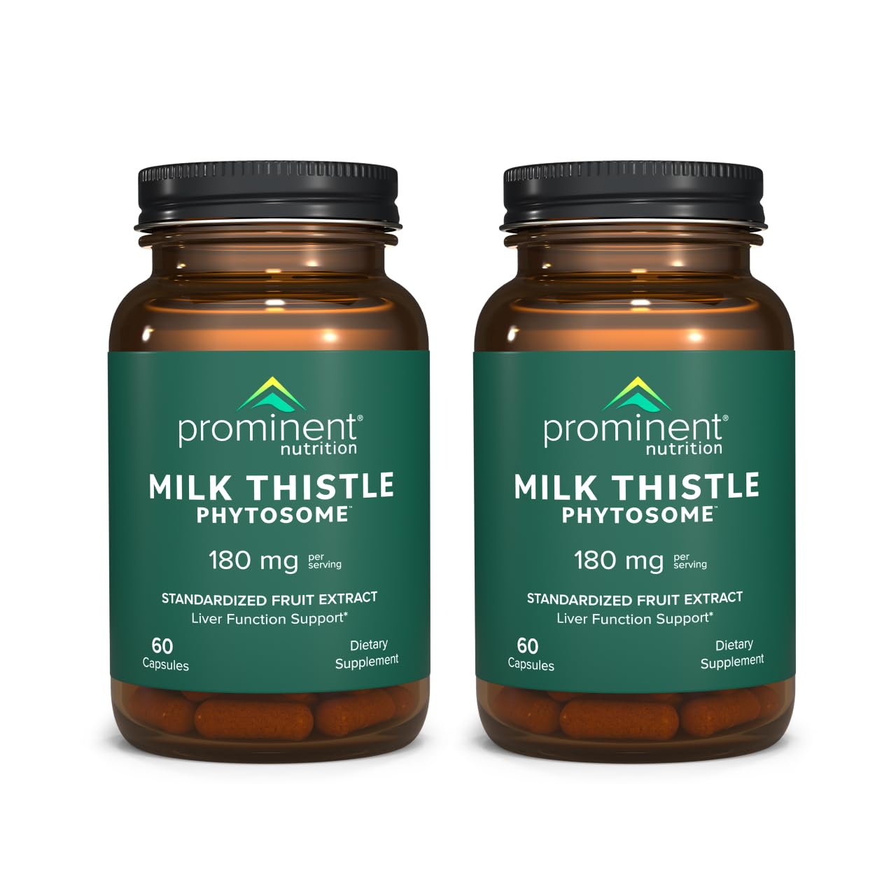 Prominent Nutrition Milk Thistle Phytosome bottle — liver support.