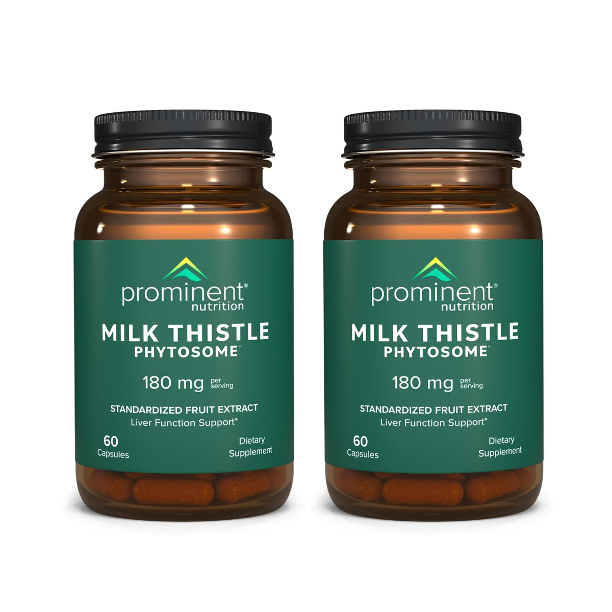 Prominent Nutrition Milk Thistle Phytosome bottle — liver support.