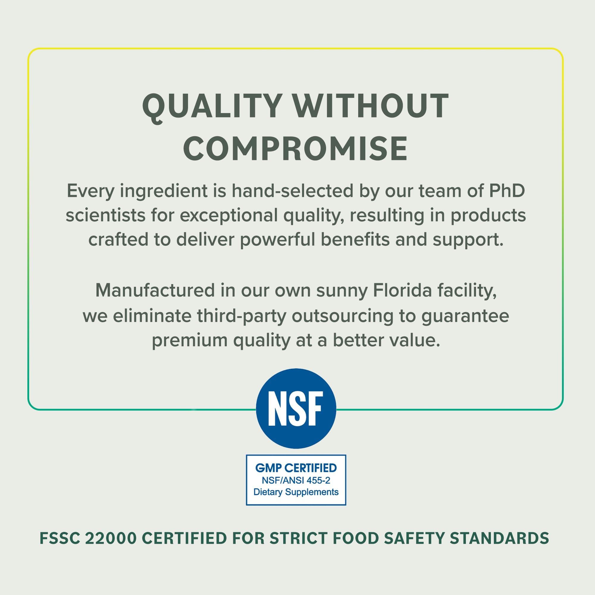 Prominent Nutrition banner hero highlighting vegan, non-GMO formula