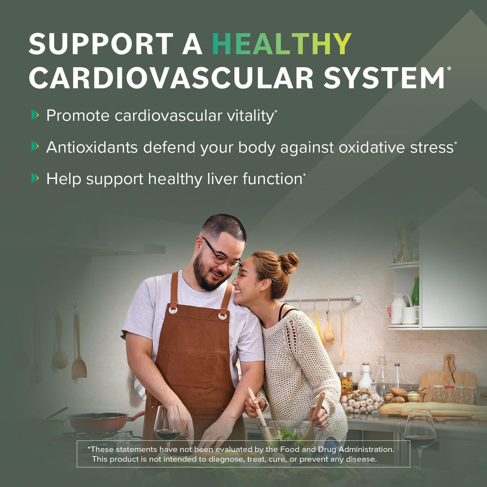 Prominent Nutrition vegan gluten-free capsules emphasize allergen-free heart health support.
