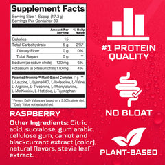 Promino Essential Amino Acid packaging highlights 30 servings for value